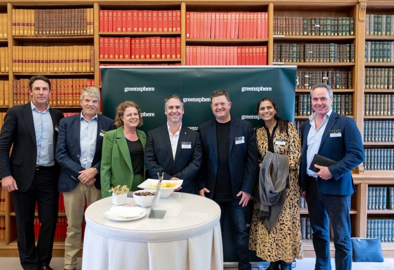 Source Certain and Greensphere Capital executive teams at the 2026 Greensphere Annual Science Summit in London.